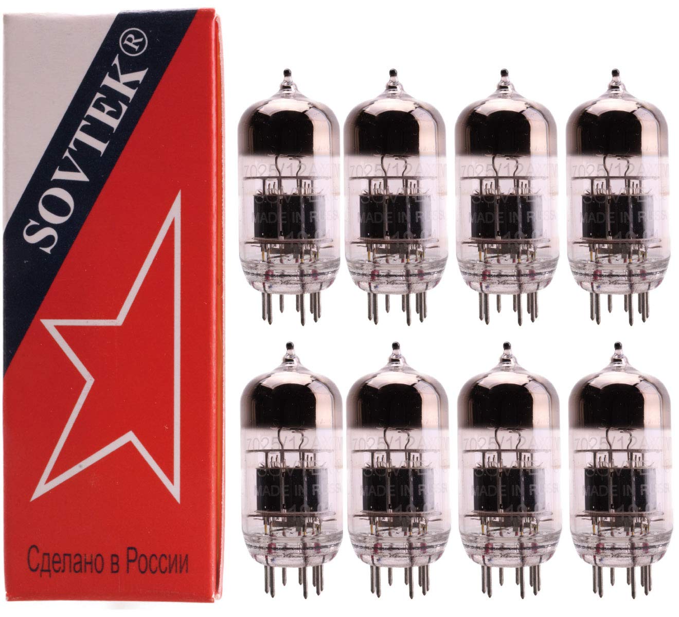 

Sovtek 8 match high gain vacuum tube PX13 рік покращення якості 72 години 12AX7WB/7025 [1 гарантія] [Sound EG]