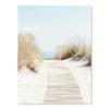 Ocean Beach Bridge Wall Art Canvas Paintings Sea Palm Tree Leaves Bus Posters Nordic Living Room Prints Pictures for Home Decor