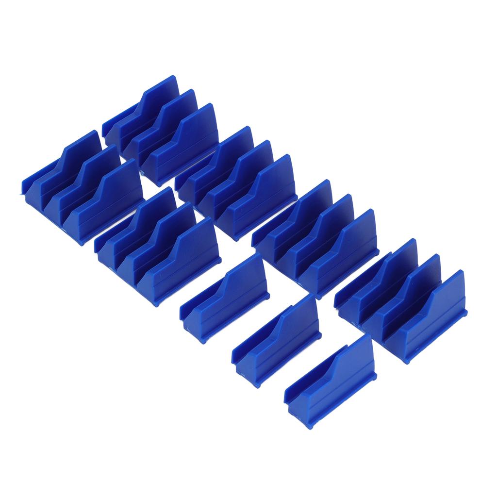 Geometric Wrench Organizer 20 Slots Modular Magnetic Wrench Rack Holder for 6mm to 38mm 1 4in to 1 1 2in Spanner Blue