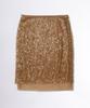 Sculpter Sequin Midi Skirt Brown