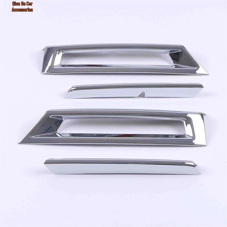Honda 21 CRV Electroplated Trim Accessories: Front Grille Emblem, Front & Rear Fog Light Covers.