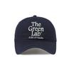 THE GREEN LAB Embroidered Washed Ball Cap [Navy]