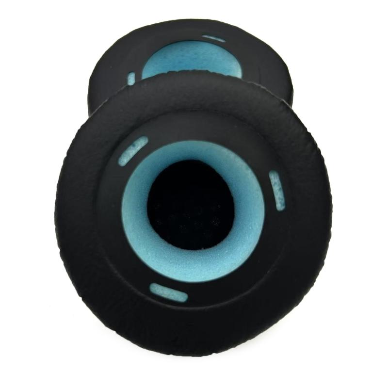 1Pair Earpads Protein Leather Ear Pad Ear Cushions Cover Memory Foam Earmuffs for MDR-XB300 Headsets