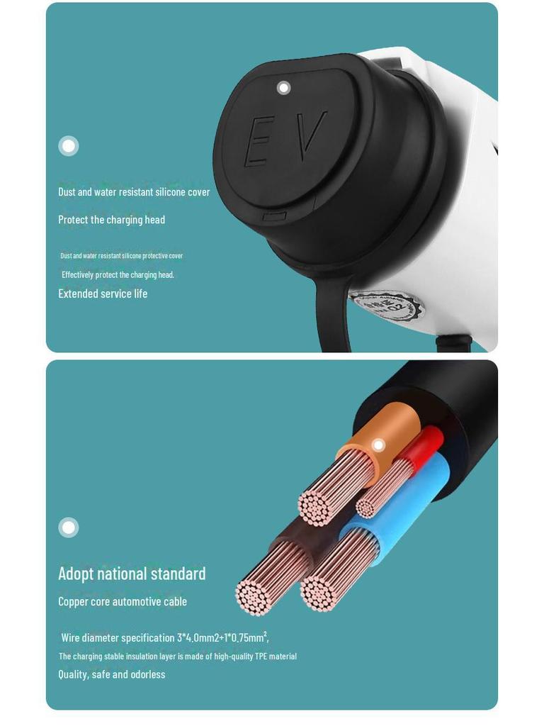 Changan Qiyuan A07 & A05 Oushang Z6 IDD Portable EV Charger.