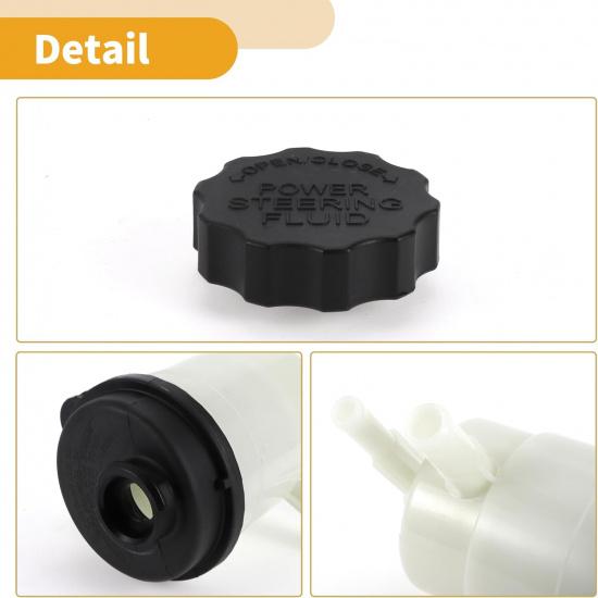 Power Steering Reservoir - No.571502F000 Car Automotive Power Steering Tank - for Kia Spectra 2004-2009 Plastic Beige - 1 Pc