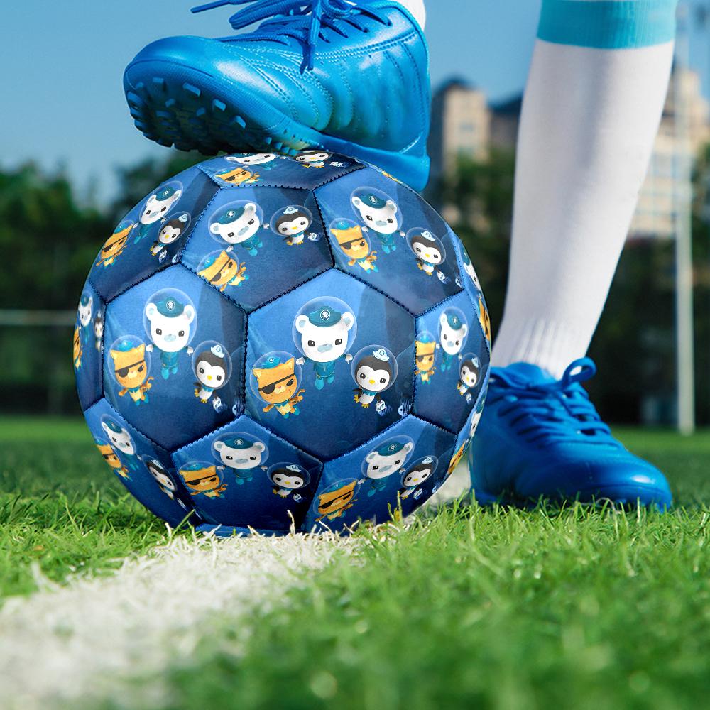Octonauts Theme Size 5 Soccer Ball, Suitable for Both Indoor and Outdoor Matches, a Gift Suitable for Everyone.