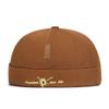 Unisex Trendy Hip Hop Embroidered Tang Hat - Versatile Spring Brimless Style