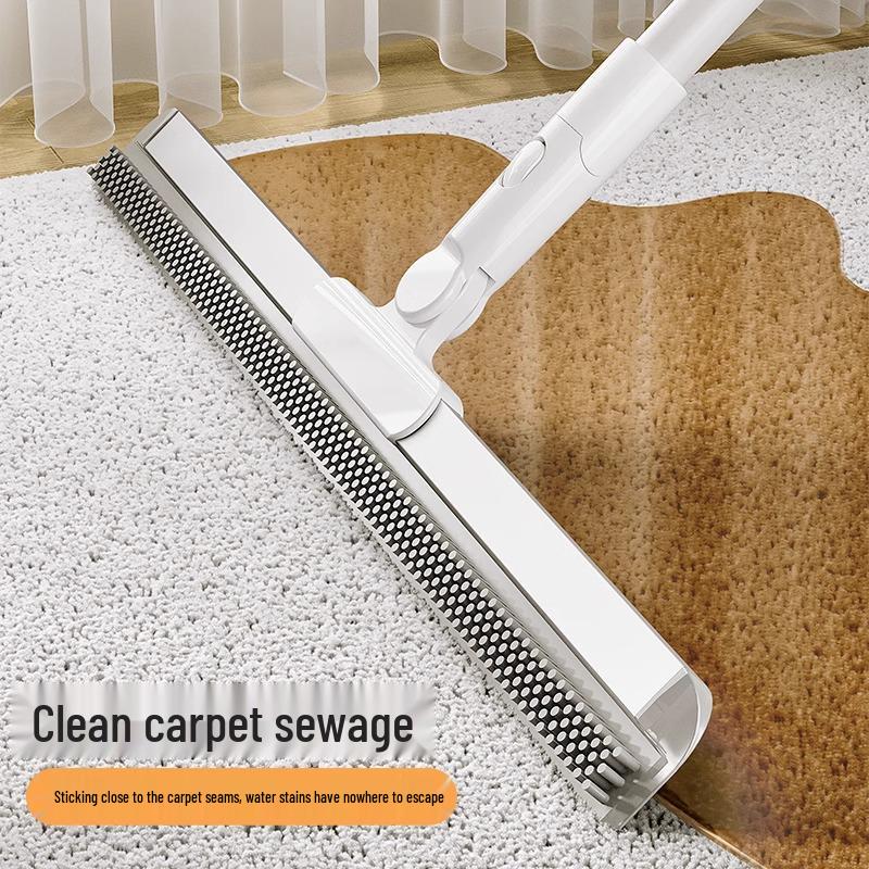 Magic Silicone Floor Wiper Broom: Effortless Bathroom & Household Hair Sweeping Mop Artifact