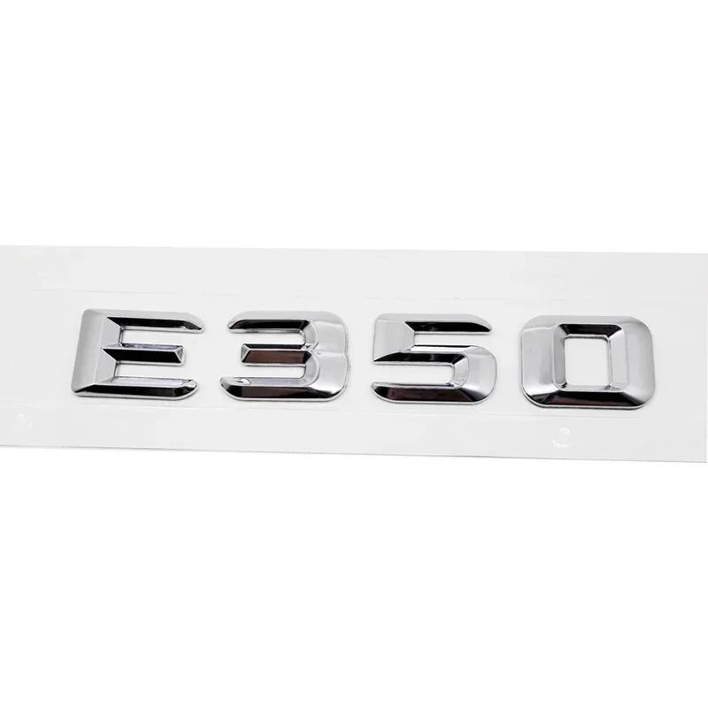 Car Rear Trunk Number Letter Sticker Tail Box Emblem Badge for Mercedes Benz E Class E300 E320 E350 E400 E420 E430 E500 E550 ooo1