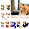 Figurine Artificial Automatic Chirping Bird Toy Battery Powerful Kid Children Toy for Indoor Felines Friend
