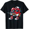 Funny Valentines Day Heart Hunting Rifle Toddler Boys Boys Girls Cotton Men T Shirt