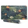 Non-slip Protective Desk Mat Tropical Leaves Flower 120X60 Cm