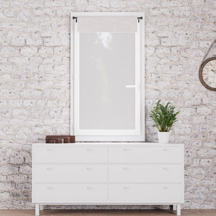 Brise bise en coton 60x120 cm ROMANCE, par Soleil d'Ocre