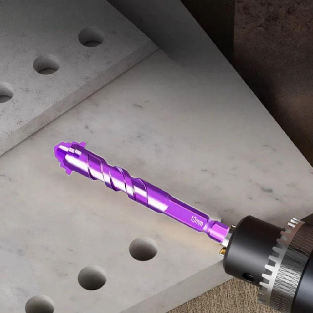 High Hardness Multifunctional Tool Set Steel Zinc Zinc Alloy Eccentric Drill Bit  Wood Drilling