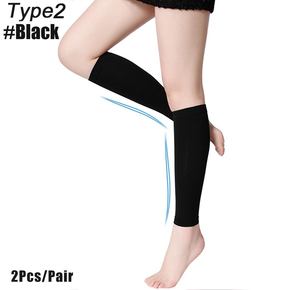Open Toe Knee-High Medical Compression Stockings Varicose Veins Stocking Compression Brace Wrap Shaping For Women Men 18-21Mm