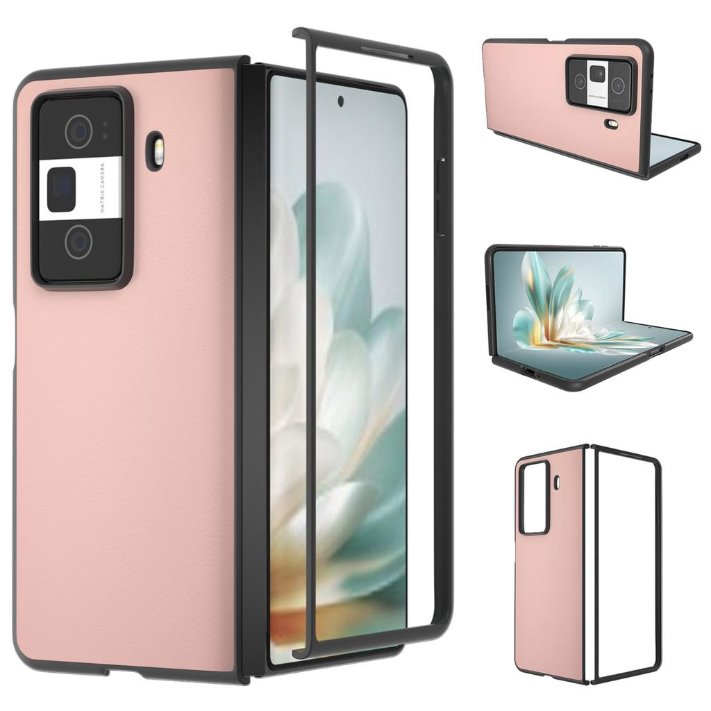 For Honor Magic Vs3 5G Case PU Leather Coated Hard PC Protective Phone Cover