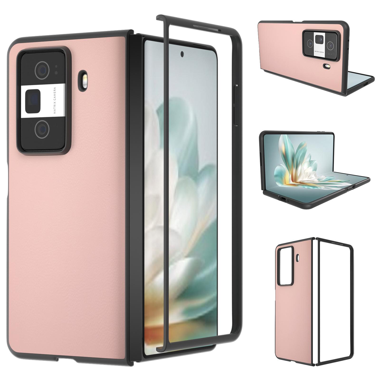 

For Honor Magic Vs3 5G Case PU Leather Coated Hard PC Protective Phone Cover H
