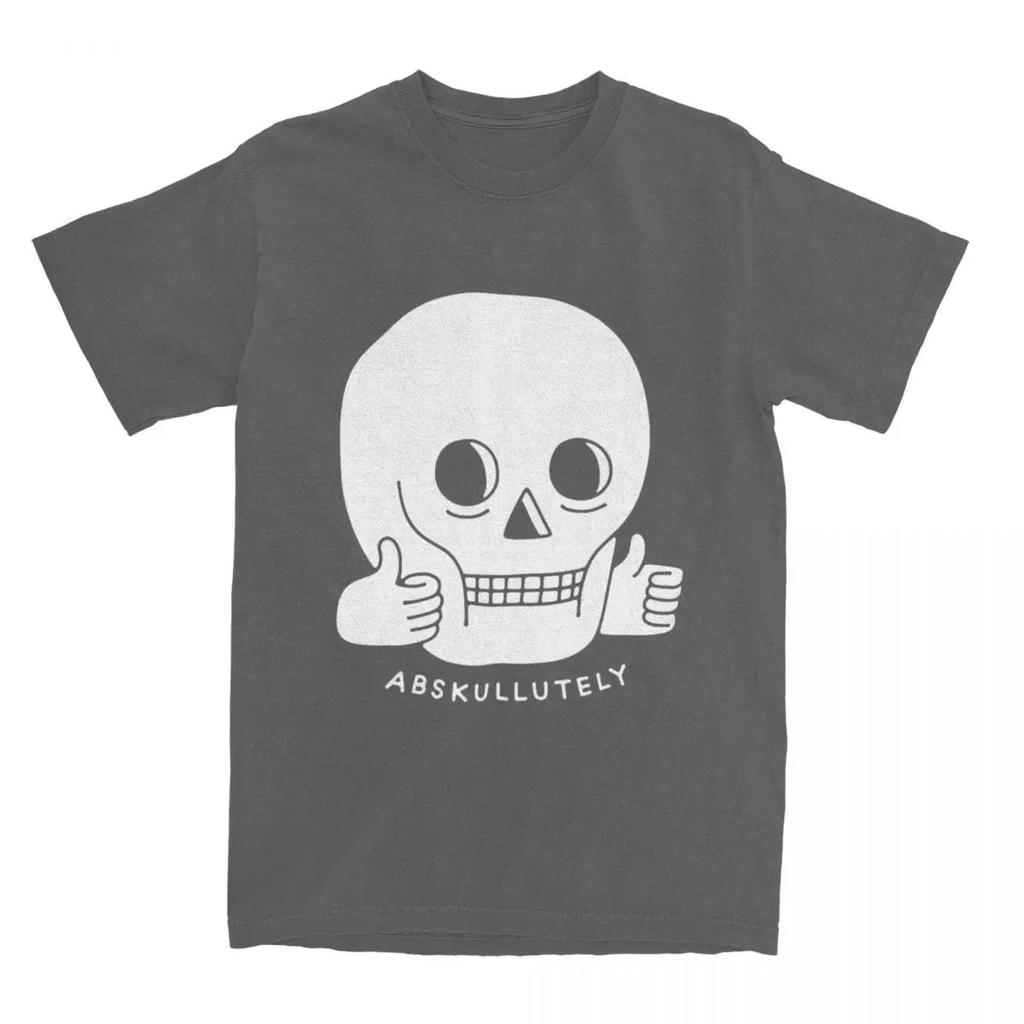 Funny Skull Shirt Apparel Men Women's Cotton Funny Spooky Skeleton Bones Tees Short Sleeve Tops Gift Idea