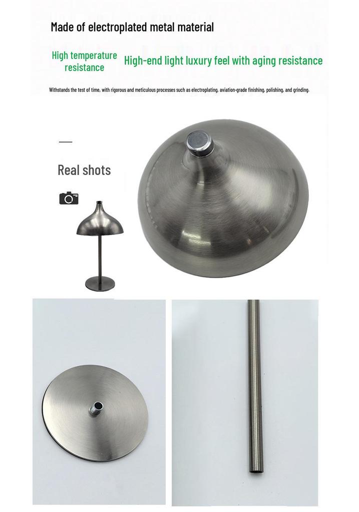 Touch Dimming USB Table Lamp - Post-modern Mushroom Bud Design for Atmospheric Creative Night Lighting