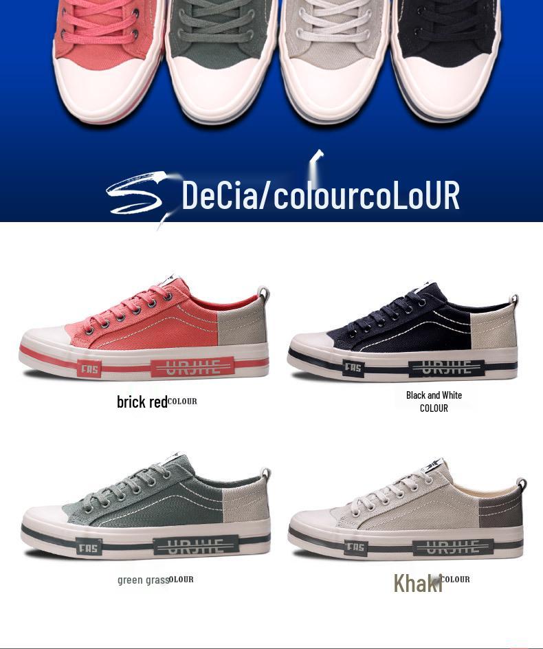 Men's Flash Step Canvas Skate Shoes
