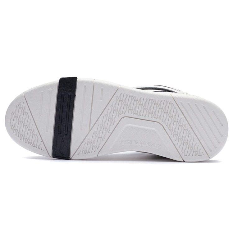 Li Ning Superwave Mid Coverage Thermal, Slip Resistant, Lightweight Mid Top Skateboard Shoes Women's Snow Black AGCR234-3