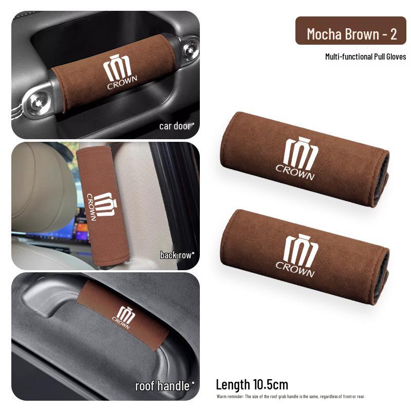 Crown Land Cruiser Vellfire Car Roof Flocking Armrest Cover