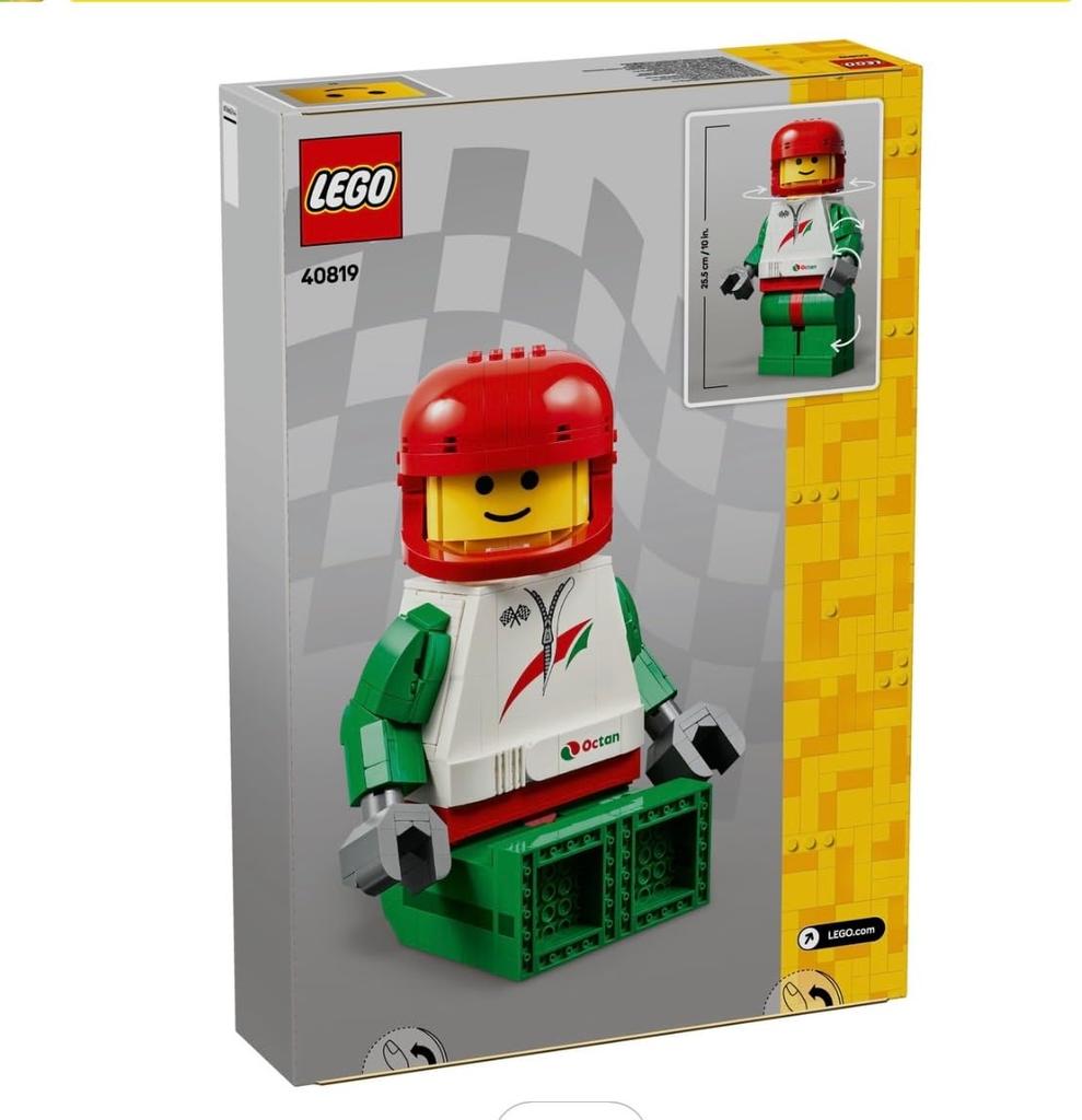 LEGO Race Driver Deluxe Minifigure Building Kit 40819 (Limited Distribution Item, Officially Distributed in Japan)
