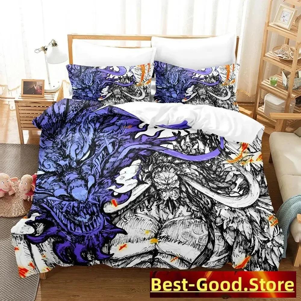 Ulti Anime Bedding Set Cartoon Anime Three-piece Set Adult Kid Bedroom Duvetcover Sets 3D Kawaii Girls Parure De Lit 2 Personnes