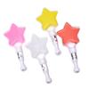 2pcs Beautiful Star Decor Glow Stick Toy Flourescent Stick Creative Glow Stick for Bar