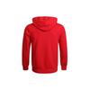 Adidas Essentials Fleece Hoodie With Logo Print And Drawstring Men Hoodie Light-Scarlet GV0249