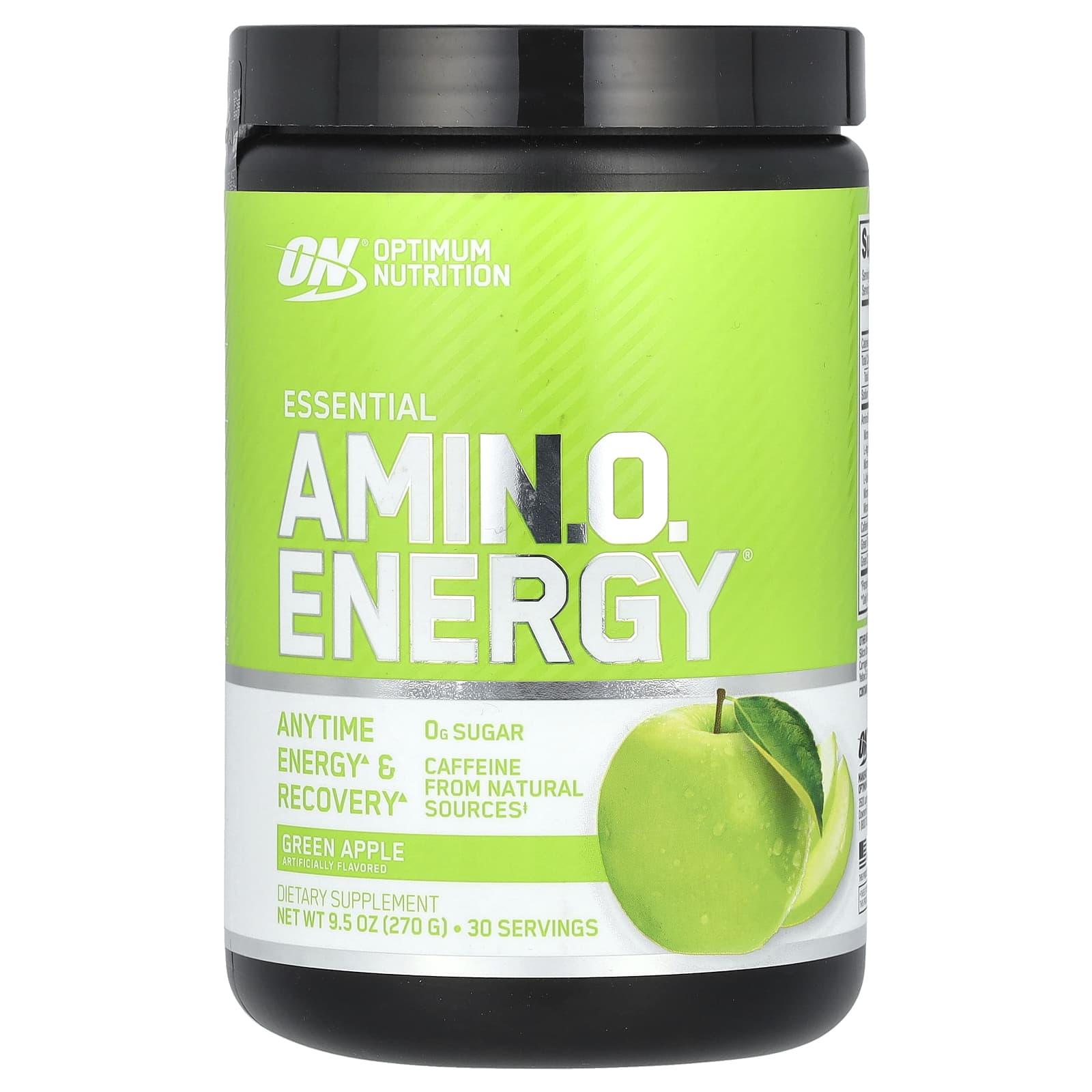

Optimum Nutrition, Essential Amines. O. Energy, Green Apple, 9.5 oz (270 g)