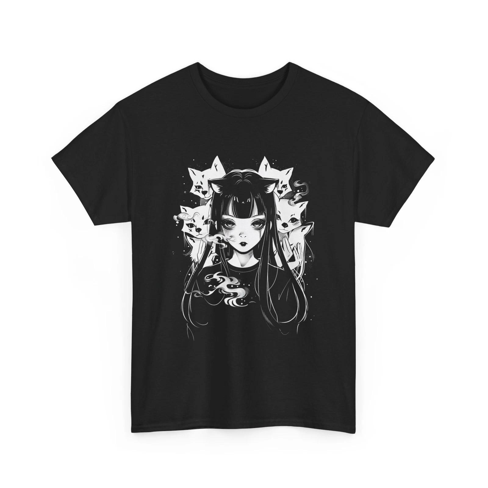 Anime T-Shirt for Fans | Japanese Manga Tee | Otaku Streetwear 4XL