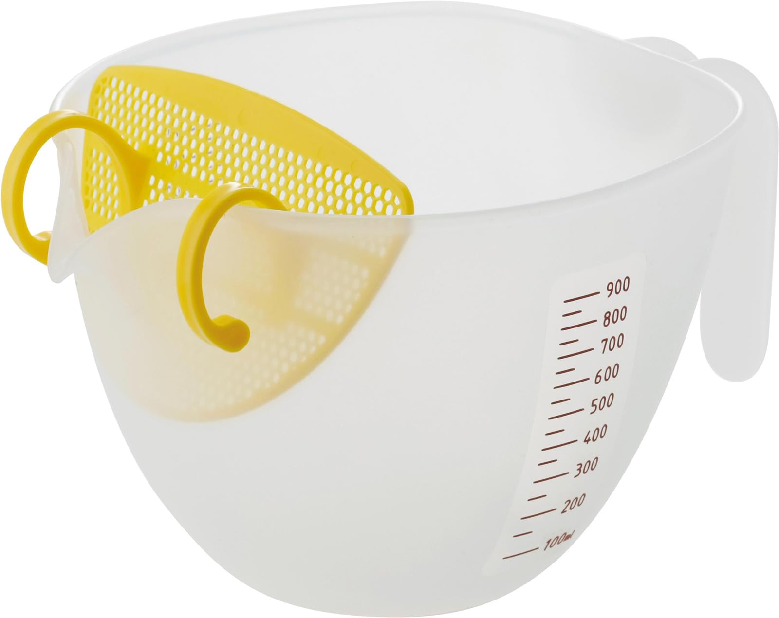 Akebono Sangyo Egg Preparation Made in This single bowl allows you to and pour eggs into a Easily make smooth chawanmushi egg and Egg Strainer Bowl x