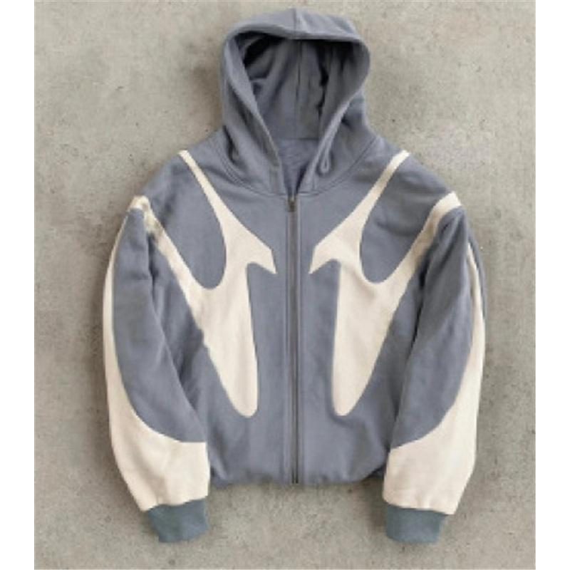 Unisex Dark Gothic Punk Graphic Print Pullover Hoodie Long Sleeve Loose Streetwear Sweatshirt For Men Women