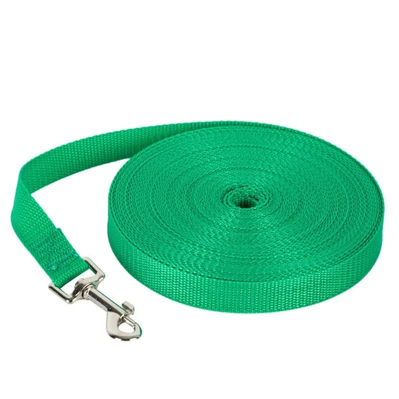 

Long Dog Leash for Training 1.5m-10m Durable Nylon Pet Tracking Leash for Small Medium Large Dogs 1.5m зелёный