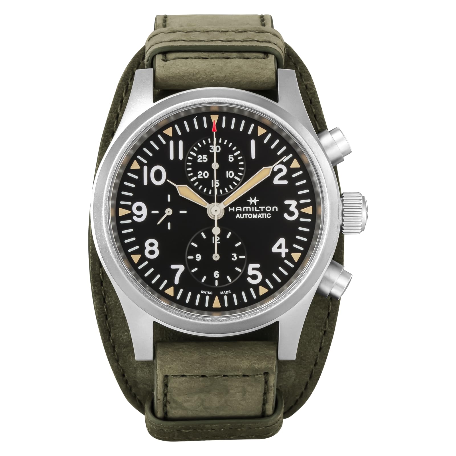 

Casual Watch Khaki Field H71706830 Khaki [Hamilton] Men s [Item] чорний