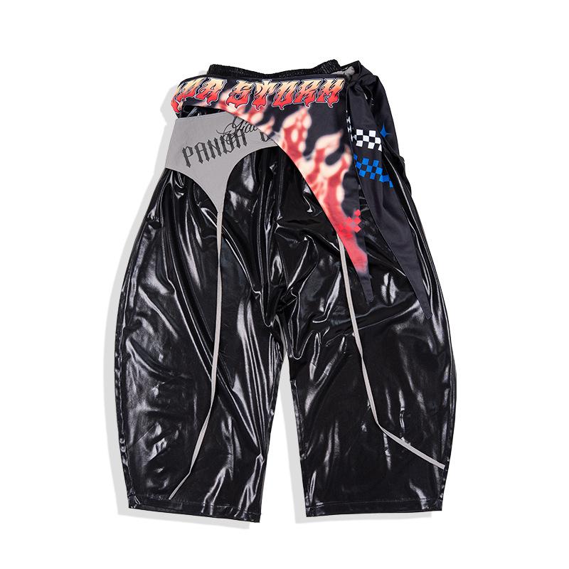 Trendy Jazz Dance Costume: Shiny Jacket and Pants Suit for Girls - Perfect for Street Dance Performances.