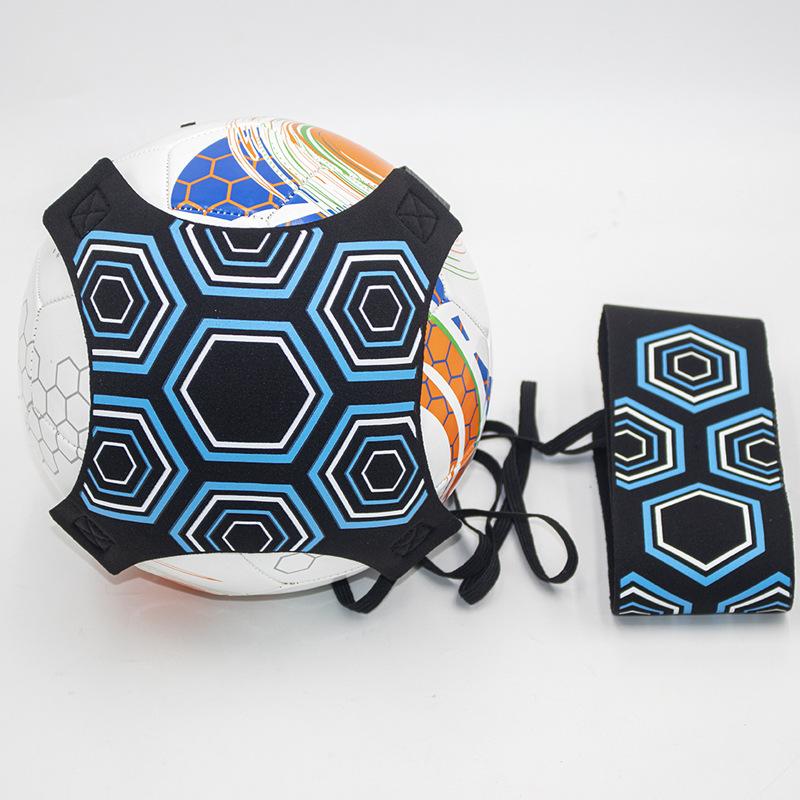 Football Kick Trainer Adjustable Soccer Training Elastic Belt Solo Soccer Ball Juggle Bag Auxiliary Rugby Training Equipment