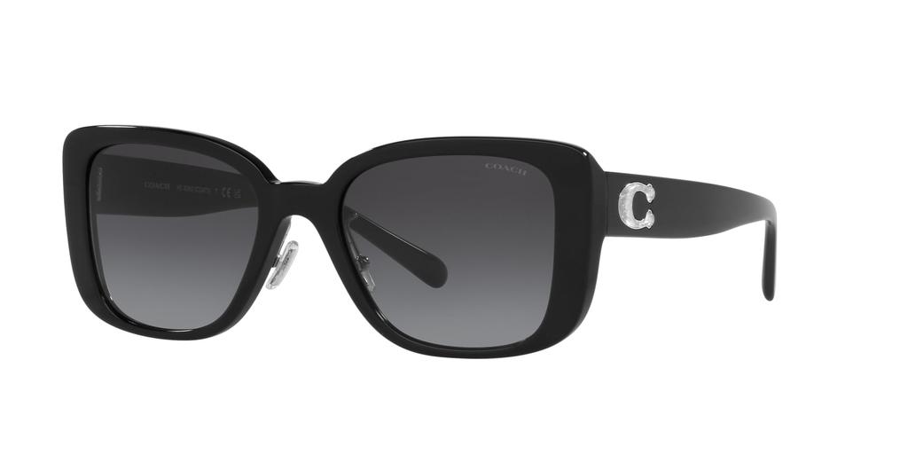 Coach Sunglasses HC8352 CD472 50028G BLACK 54 Women's