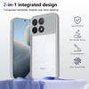 For Xiaomi Poco F8 Pro 5G Case Air Cushion Shockproof Silicone Bumper Clear Matte Back Cover Hard Phone Case for Poco F8Pro 2025