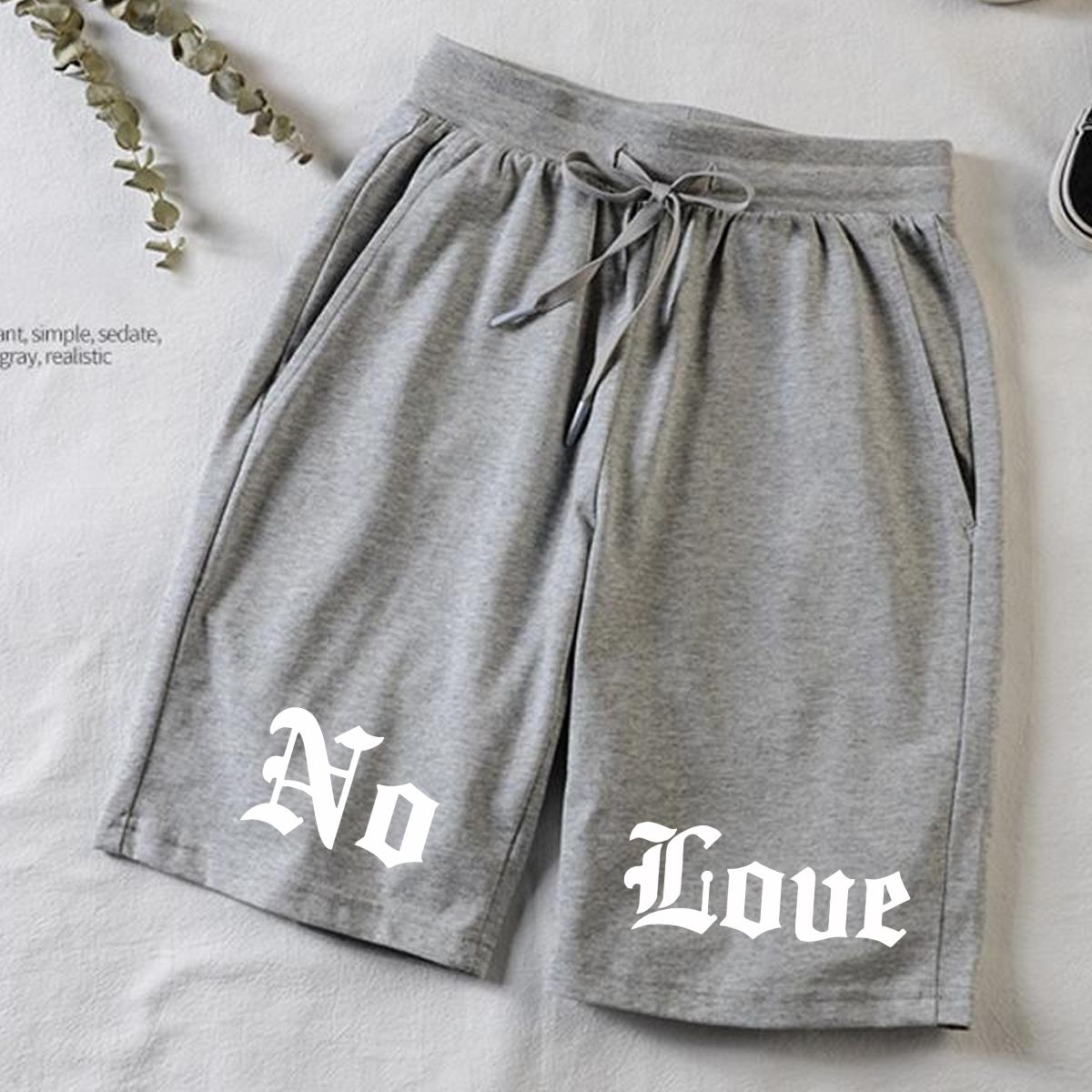 

Мужские повседневные шорты из 100% хлопка, модная мужская одежда, спортивные мужские шорты для бега, шорты на шнуровке больших размеров, брюки XXXXXL серый