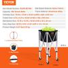 Tennis Ball Hopper Basket Teaching Tennis Ball Cart with Wheels 180 Balls