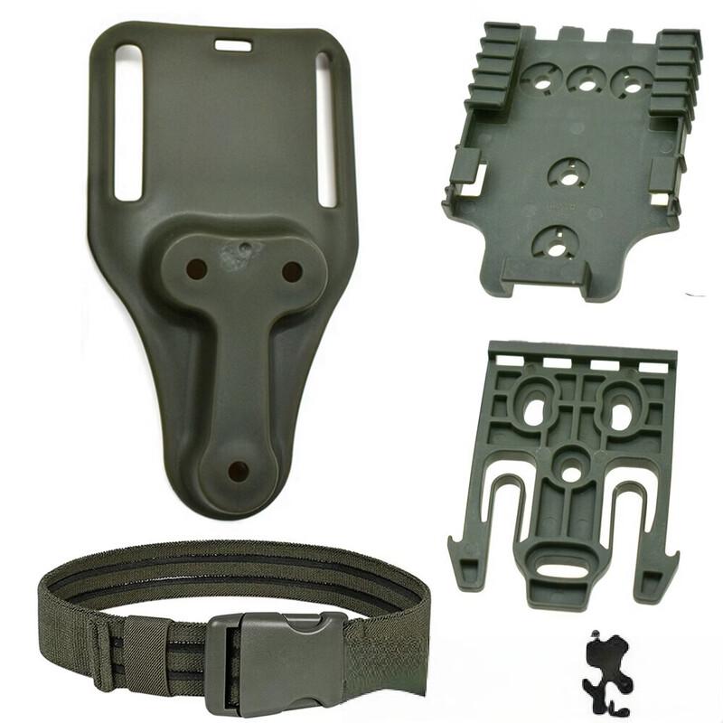 Mussel Quick Release Short Waist Plate System