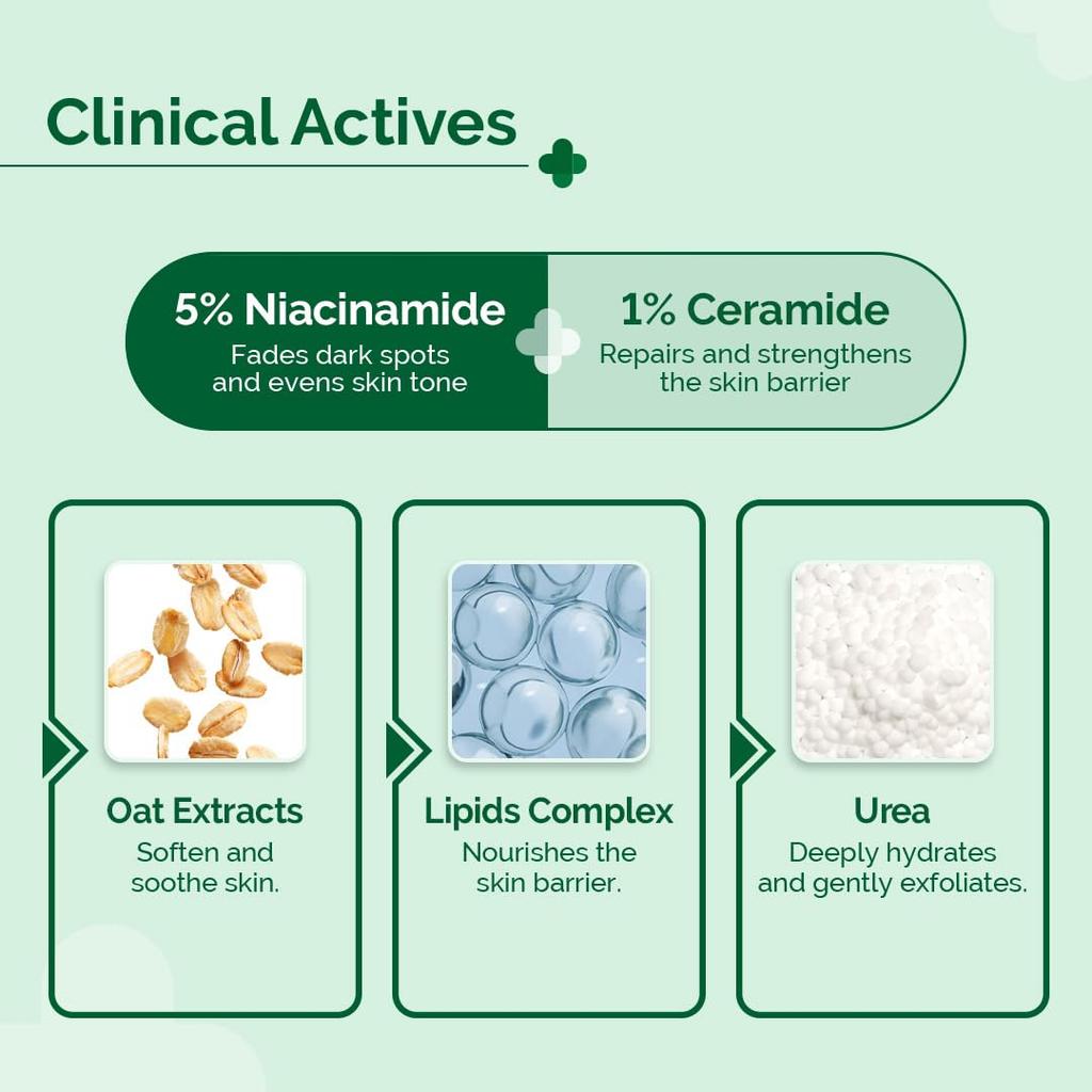 La Crema Hidratante The Derma Co 5% Niacinamida-Ceramida 100g | Hidratación 72h para Piel Seca