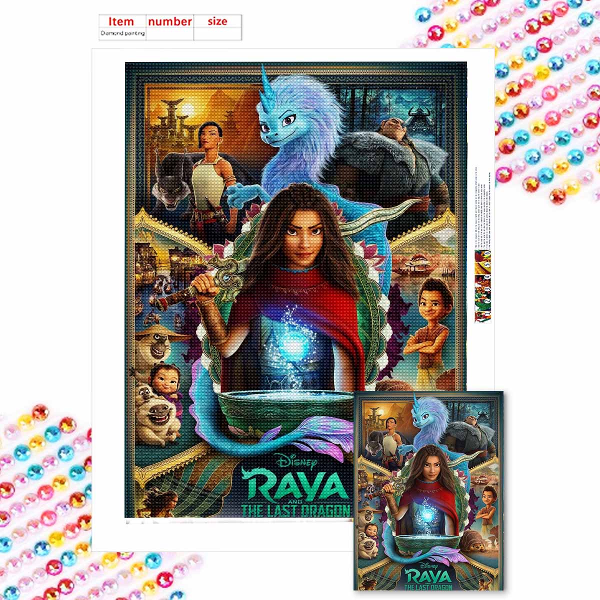 

Набор для алмазной вышивки «Воин» крестиком, мозаичное искусство, алмазная живопись с полной выкладкой, алмазная домашняя декорация Round 20x30cm