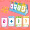 88PCS Math Learning Desktop Cards for Early Childhood Mathematics Calculation Parent Child Interaction Cards Educational Toys