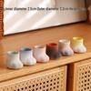 Handmade Ceramic Wave-Opening Succulent Pot for Desktop Decor