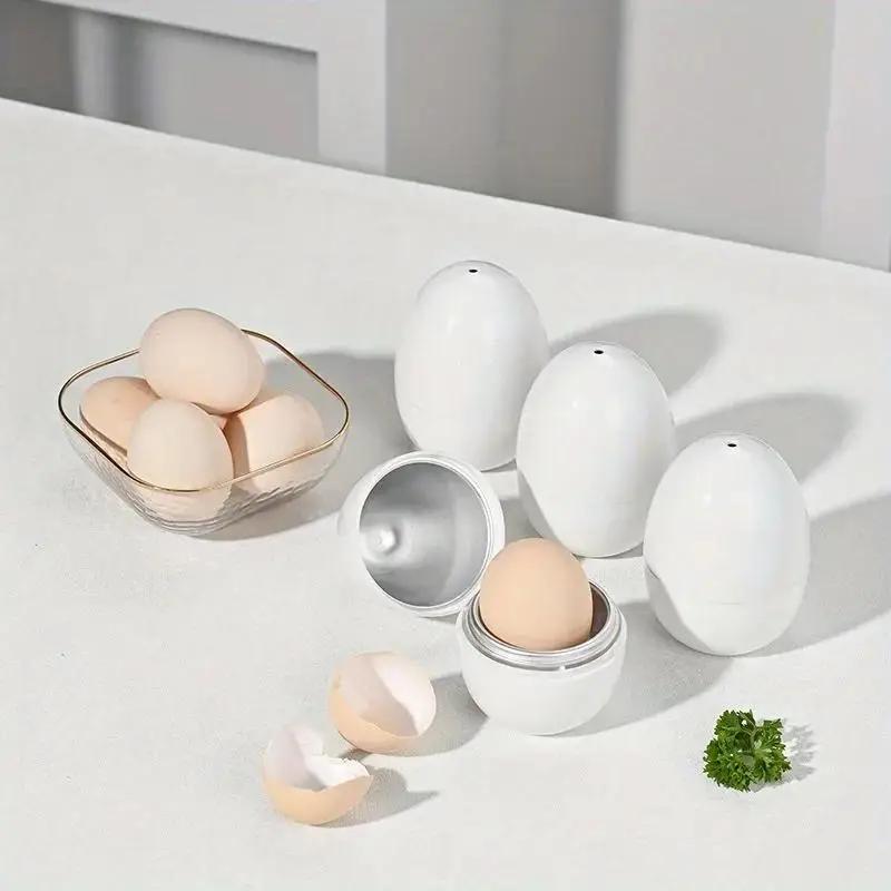 New Microwave Eggs Steamer Boiler Cooker 1/4 Eggs Capacity Easy Quick 5 Minutes Hard Or Soft Boiled Cooking Tools Kitchen Supply