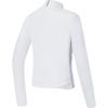 FILA 2023 Winter New Simple Knit Long Sleeve Golf Sports Stand Collar Top Women tops Jade-White A11W345210FWT