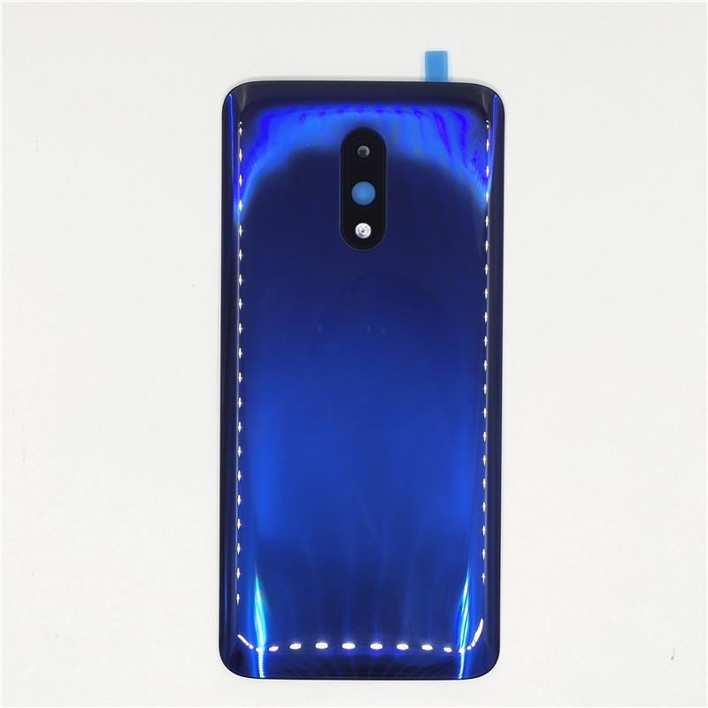 Glass Back Door Lid For OnePlus 7 Battery Cover Rear Housing Shell Panel With Camera Lens Adhesive Sticker